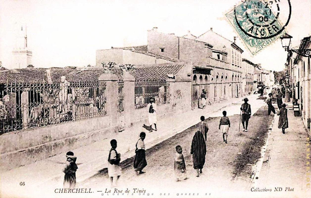 Cherchell - Rue de Tenes - 1905.jpg
